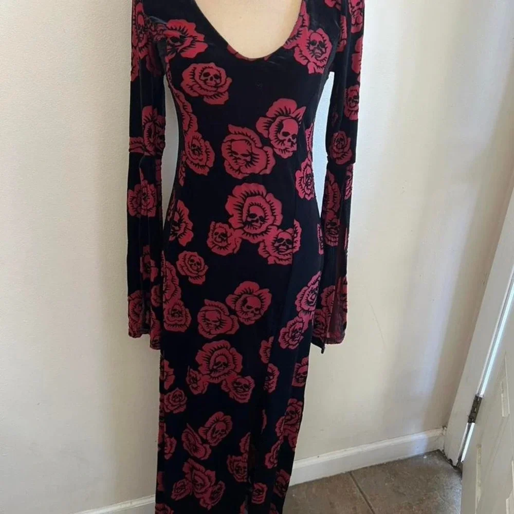 Killstar Pandoras box maxi dress size small NWT - Picture 6 of 8